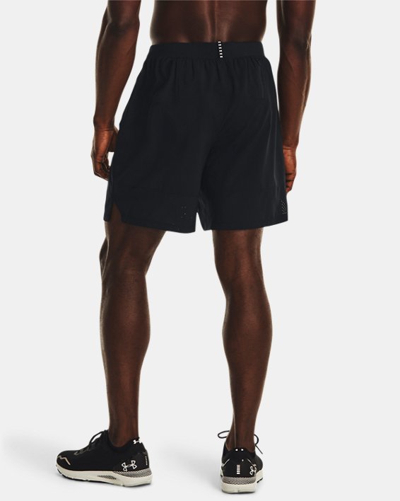 Men's UA Run Up The Pace 7'' Shorts, Black, pdpMainDesktop image number 1